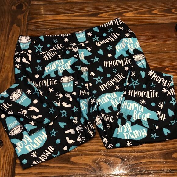 Leggings for a Purpose #momlife, mommabear leggings - Picture 3 of 5
